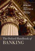 Cover for The Oxford Handbook of Banking