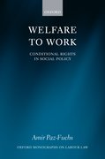 Cover for Welfare to Work
