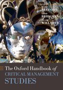 Cover for The Oxford Handbook of Critical Management Studies