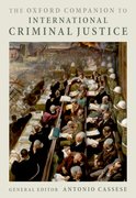 Cover for The Oxford Companion to International Criminal Justice