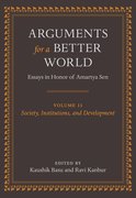 Cover for Arguments for a Better World: Essays in Honor of Amartya Sen