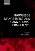 Cover for Knowledge Management and Organizational Competence