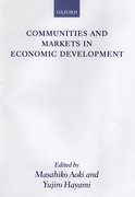 Cover for Communities and Markets in Economic Development