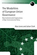Cover for The Modalities of European Union Governance