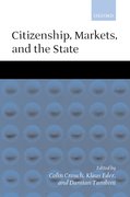 Cover for Citizenship, Markets, and the State