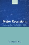 Cover for Major Recessions