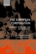 Cover for The European Corporation
