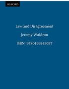 Cover for Law and Disagreement