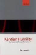 Cover for Kantian Humility