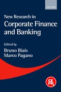 Cover for New Research in Corporate Finance and Banking
