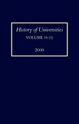 Cover for History of Universities