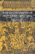 Cover for The Government of Scotland 1560-1625