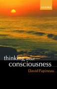 Cover for Thinking about Consciousness