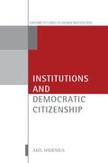 Cover for Institutions and Democratic Citizenship