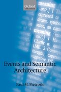 Cover for Events and Semantic Architecture