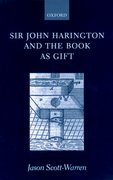 Cover for Sir John Harington and the Book As Gift