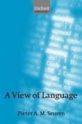 Cover for A View of Language