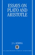 Cover for Essays on Plato and Aristotle