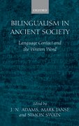Cover for Bilingualism in Ancient Society