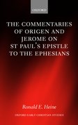 Cover for The Commentaries of Origen and Jerome on St. Paul