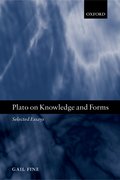 Cover for Plato on Knowledge and Forms