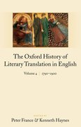 Cover for The Oxford History of Literary Translation in English