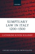 Cover for Sumptuary Law in Italy 1200-1500