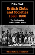 Cover for British Clubs and Societies 1580-1800