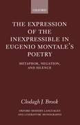Cover for The Expression of the Inexpressible in Eugenio Montale