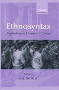 Cover for Ethnosyntax