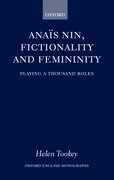 Cover for Anaïs Nin, Fictionality and Femininity