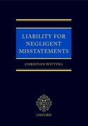 Cover for Liability for Negligent Misstatements