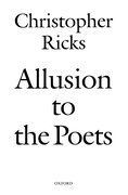 Cover for Allusion to the Poets