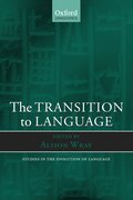 Cover for The Transition to Language