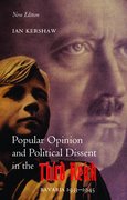 Cover for Popular Opinion and Political Dissent in the Third Reich