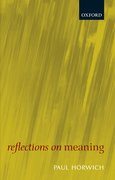 Cover for Reflections on Meaning