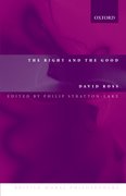 Cover for The Right and the Good