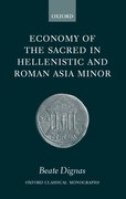 Cover for Economy of the Sacred in Hellenistic and Roman Asia Minor