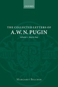 Cover for The Collected Letters of A. W. N. Pugin