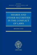 Cover for Shares and Other Securities in the Conflict of Laws