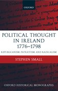 Cover for Political Thought in Ireland 1776-1798