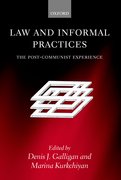 Cover for Law and Informal Practices
