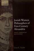 Cover for Jewish Women Philosophers of First-Century Alexandria