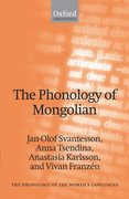 Cover for The Phonology of Mongolian