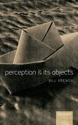 Cover for Perception and its Objects