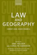 Cover for Law and Geography