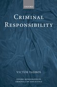Cover for Criminal Responsibility