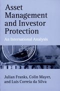 Cover for Asset Management and Investor Protection