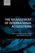 Cover for The Management of International Acquisitions