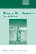 Cover for Managing Water Resources: Past and Present
